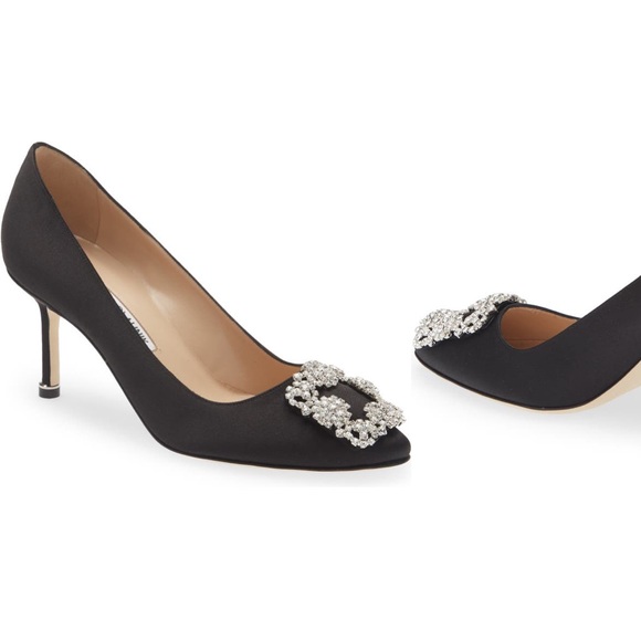 Manolo Blahnik Hangsi Pump - Picture 1 of 7
